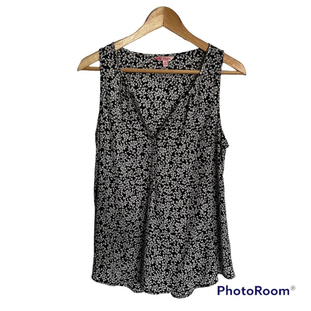 Candies women’s tank‎ top blouse medium